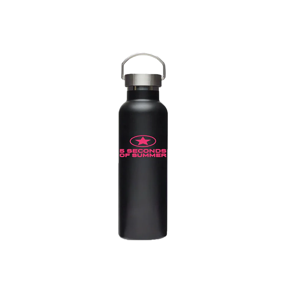 Star Pink Logo Water Bottle