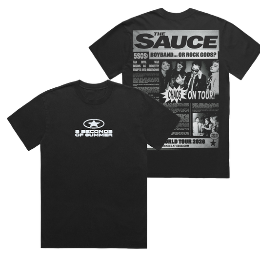 The Sauce Tabloid Tee
