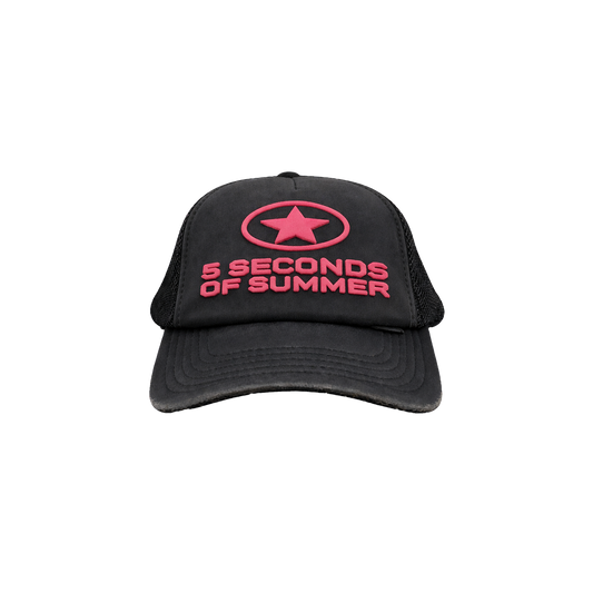 Star Pink Logo Trucker Cap