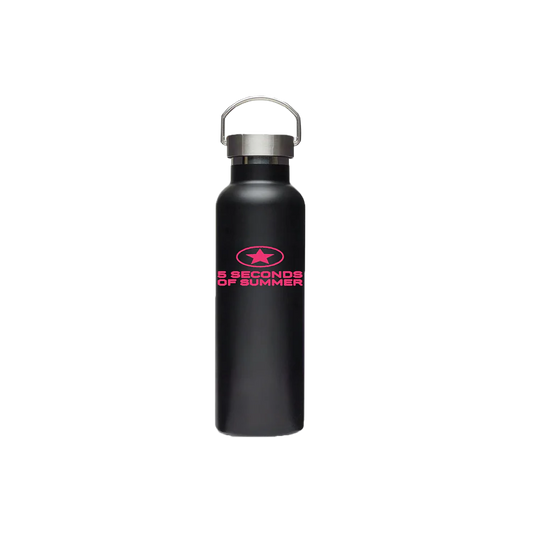 Star Pink Logo Water Bottle