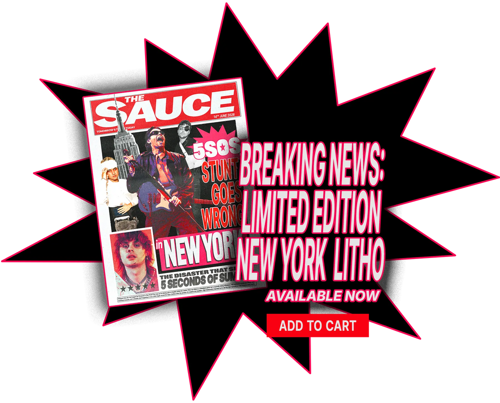 "The Sauce" New York 6/14 Limited Edition Lithograph