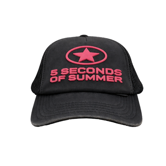 Star Pink Logo Trucker Cap