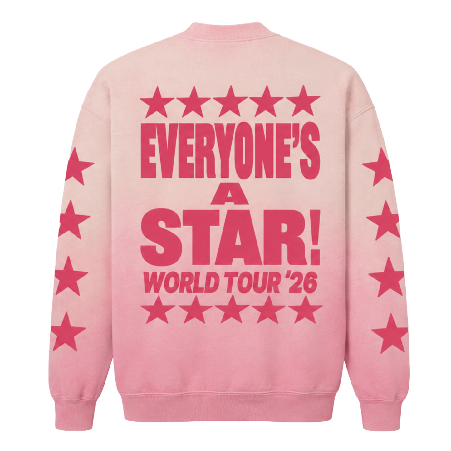 Everyone’s A Star! Vintage Pink Crewneck