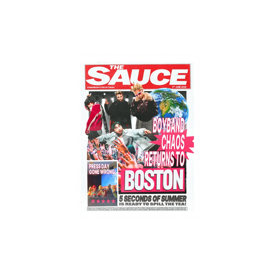 5SOS "The Sauce" Boston Limited Edition Lithograph