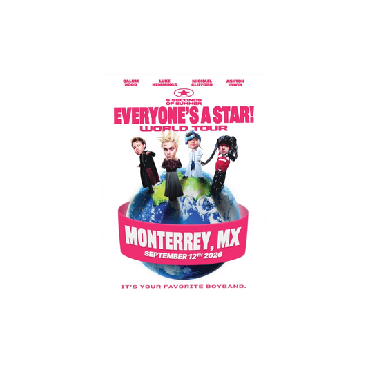 5SOS Monterrey, MX Limited Edition Lithograph